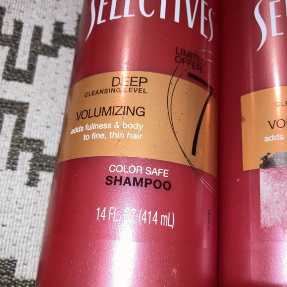 Lot Of 2 Salon Selectives Level 7 Deep Cleansing Volumizing Shampoo 14oz Each - Picture 3 of 3